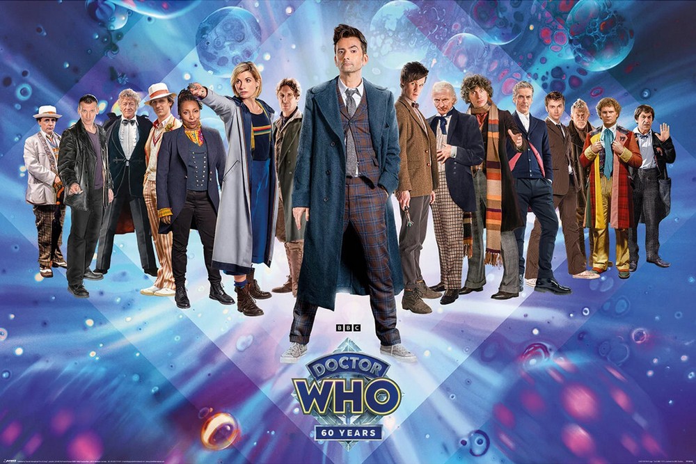 Doctor Who – TV Poster (60th Anniversary – All Doctors) (Dr. Who) (36″ x 24″)