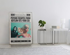 halloween printable wall art | halloween barbie decor | digital download