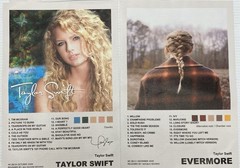 Lot 6 Taylor Swift Album Cover Canvas Poster Prints 8×12” Frameable Nice