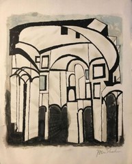To Roads in Unknown Regions Ben Shahn Modernist Social Realism Graphic Art Print