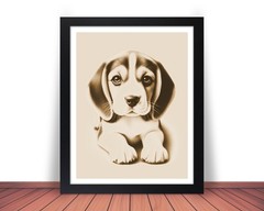 BEAGLE PUPPY Dog Photo Picture Pet Print in 8×10 or 11×14 WB8s