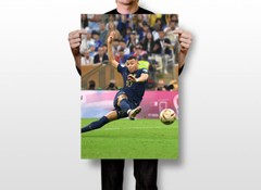 Mbappe Shooting On Goal Football Final France World Soccer Fans – POSTER 20″x30″