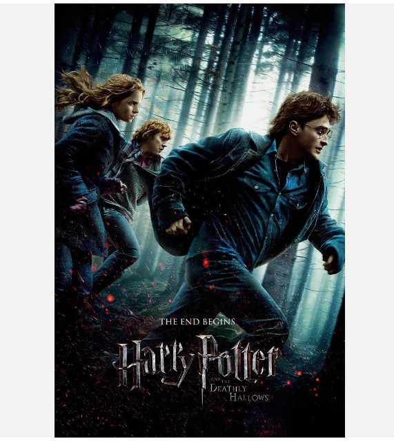 Harry Potter And The Deathly Hallows Part 1 – Movie Poster (Regular Style)