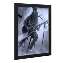 VCK 24 x 36 Inch Black Poster Frame Wood with Plexiglass Hanging 24×36,