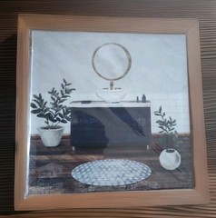 New Special Moments 9 in x 9 in Picture Bathroom Scene Canvas Wall Mount