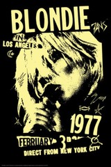 Poster Blondie Los Angeles Tour 1977