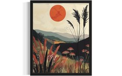 Pampas Landscape Poster Art Print, Vintage Wall Art Nature Painting Gallery 2…