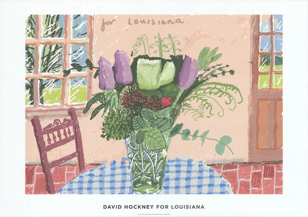 DAVID HOCKNEY For Louisiana, 2020