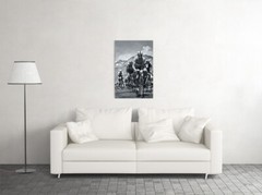 TOUR DE FRANCE Black & White Vintage Photography Bicycle Art – POSTER 20×30