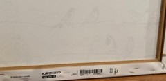 IKEA Pjatteryd Canvas Picture Of Birds In Hangers PSZ 19 3/4 X 27 1/2