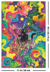Landscape Cat by Sara Szewczyk Mini Poster – 11″ x 17″