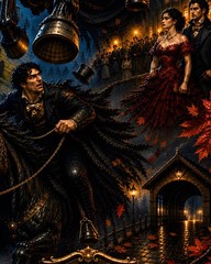 Legend Of Sleepy Hollow Headless Horseman Wall Art Gothic Halloween Print 24×36