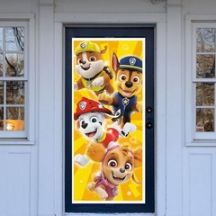 Paw Patrol Door Poster 27 x 60 Inch – Multicolor Wall Decoration for Kids…