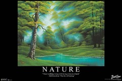 Scorpio Posters Nature – Landscape Painting – by 36″L x 24″W, UNFRAMED POSTER