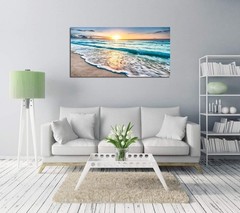 Ocean Waves Nature Pictures for Living Room