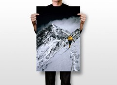 Avalanche On Mount Everest Nature Painting Wall Art Home Decor – POSTER 20×30