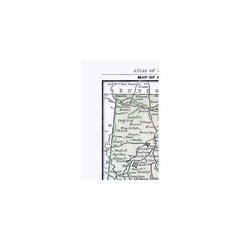 Historic State Map – Alabama – Alden 1886 – Vintage Wall Art