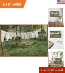 Framed Wall Art for Living Room for Living RoomVintage Laundry Room Art Print…