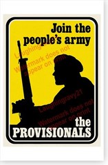 Irish Republican Join The Provisionals Circa 1971 Poster