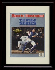 Gary Carter Framed 8×10 Print – NY Mets – 10/27/1986 Sports Illustrated