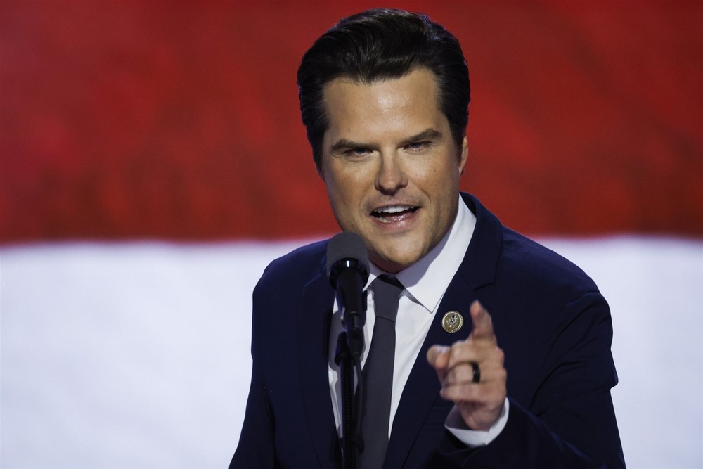 MATT GAETZ SPEECH USA GLOSSY POSTER PICTURE PHOTO PRINT BANNER 11671
