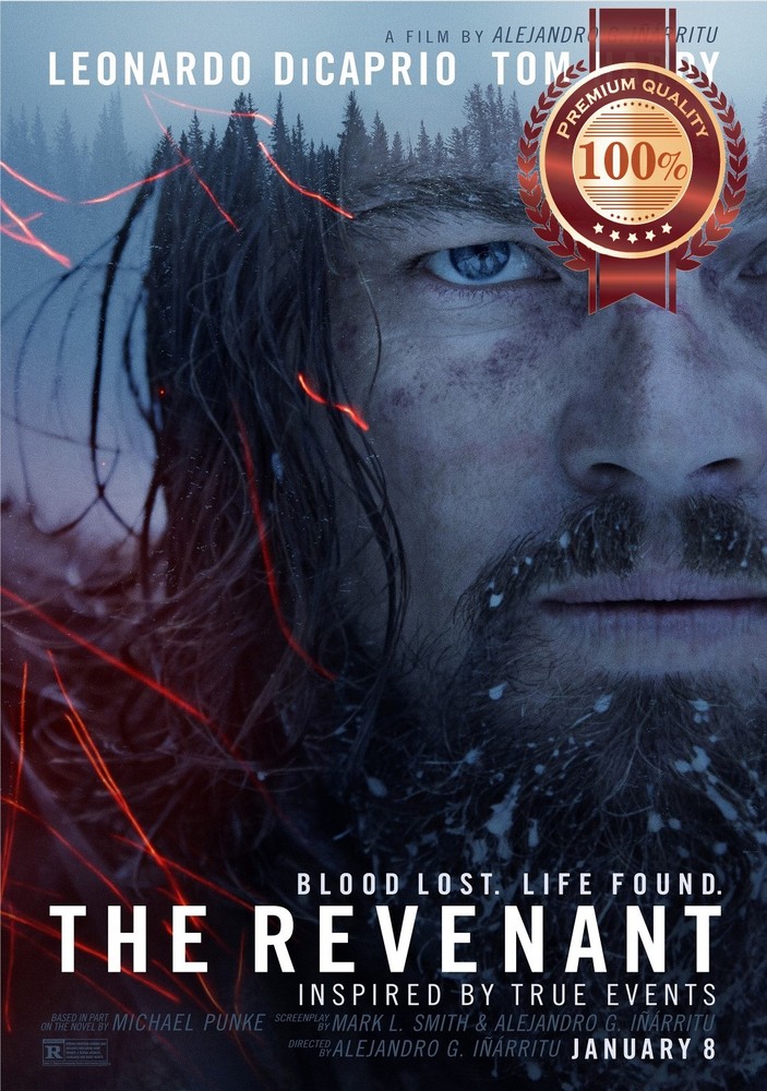 THE REVENANT LEONARDO DICAPRIO ORIGINAL MOVIE HOME ART PRINT PREMIUM POSTER