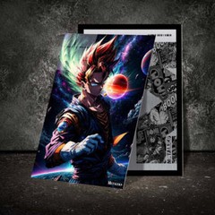Vegito Dragon Ball Z Poster Print Anime Manga Wallart – No Frame