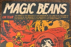Magic Beans Tour Poster Psychedelic Sci-Fi Concert Art Status Serigraph Print