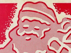 Vintage Santa Cookie Cutter Box POSTER! (up to 24 x 36) – Cooky – Antique – Bake