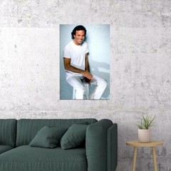 75751 JULIO IGLESIAS WHITE T-SHIRT COLOR Wall Print Poster US