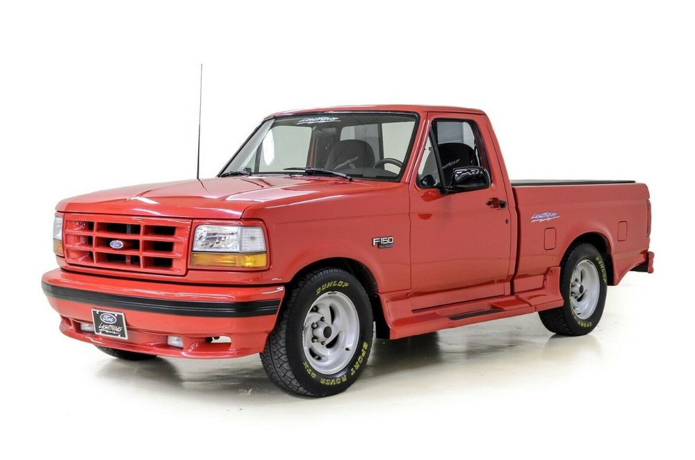 1993 Ford F150 Lightning – Poster 20×30 red