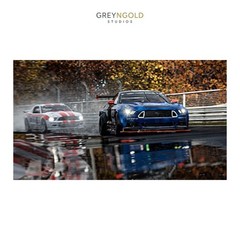 Ford Mustang 2018 Sports Cars Poster Wall Art Print pick size A4/A3/A2/90x60cm