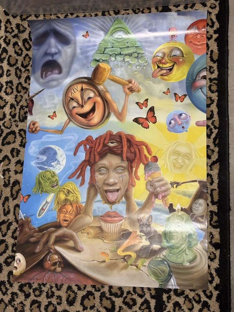 Poster Studio B – Trippie Redd Life’s A Tripp 23″x34” Wall Art preowned