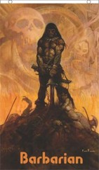 Barbarian by Frank Frazetta Licensed Fly Flag 3′ x 5′