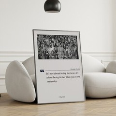 Warrior Movie Poster Print, Movie Quote – Unframed