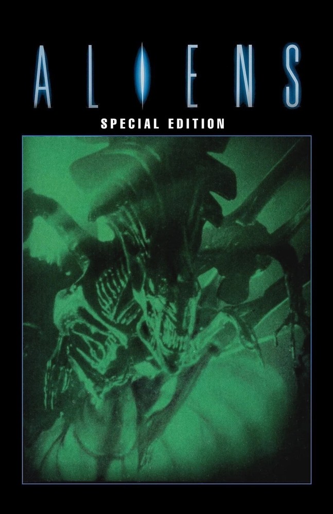 AA0223 Aliens Film By James Cameron 1986 Green Movie Poster 11×17
