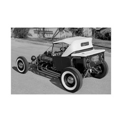 Norm Grabowski T bucket, hot rod, 1922 Ford «Kookie» Kar, 77 Sunset Strip