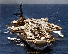 USS MIDWAY CV-41 Photo Print US Navy 1978