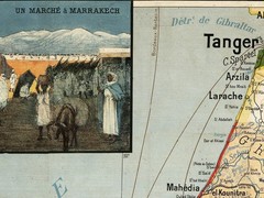 Old Map of Morocco Le Maroc 1925 Vintage Map | Wall Map Print Unframed or Framed