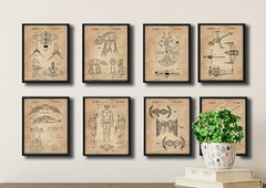 8 Star Wars Prints (8×10) Gift – Wall Art Room Decor – With or Without Frames