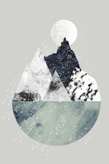 Nordic Realistic Abstract Print Modern Design Wall Art Home Decor – POSTER 20×30