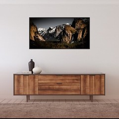 Yosemite Valley Half Dome Tunnel View Wall Art Metal 36x24in
