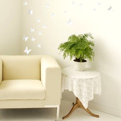 12pcs 3D Hollow Butterfly Sticker Art Wall Mural Door Decals Home Decor Women