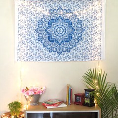 Mandala Wall Hanging Tapestry Indian Bohemian Cotton Poster Home Decor Hanging