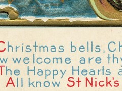 Vintage Style 1908 Santa Claus Christmas Poster! (Multiple Sizes) – Bells – Xmas