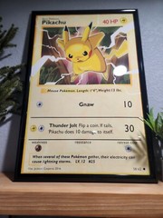 Pokemon trading card poster canvasTCG wall art anime home decor
