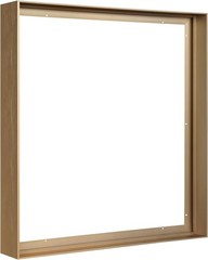 Floater Frame for 36×36 Canvas Paintings, DIY Metal Floating Frame with 1.5” Dee