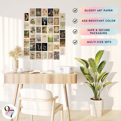 Vintage Posters for Room Aesthetic – 40pcs Vintage Art Wall Collage Kit, Fairyco
