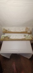 Rustic Home Wall Decor Set of 2 Inspirational Quotes Canvas Wall Art Blessings
