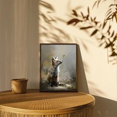 Vintage Wall Art Prints – Vintage Fox Printable Wall Art, Antique Fox Wall De…